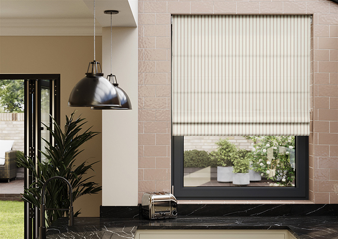 The British Stripe Co. Mary, Dover No.1 - Twist&Fit Roman Blind - Image 3